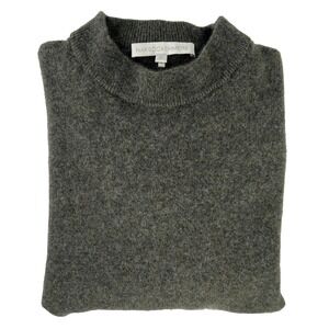 NAKEDCASHMERE Womens  Olive Cashmere‎ Crewneck Pullover Sweater XS